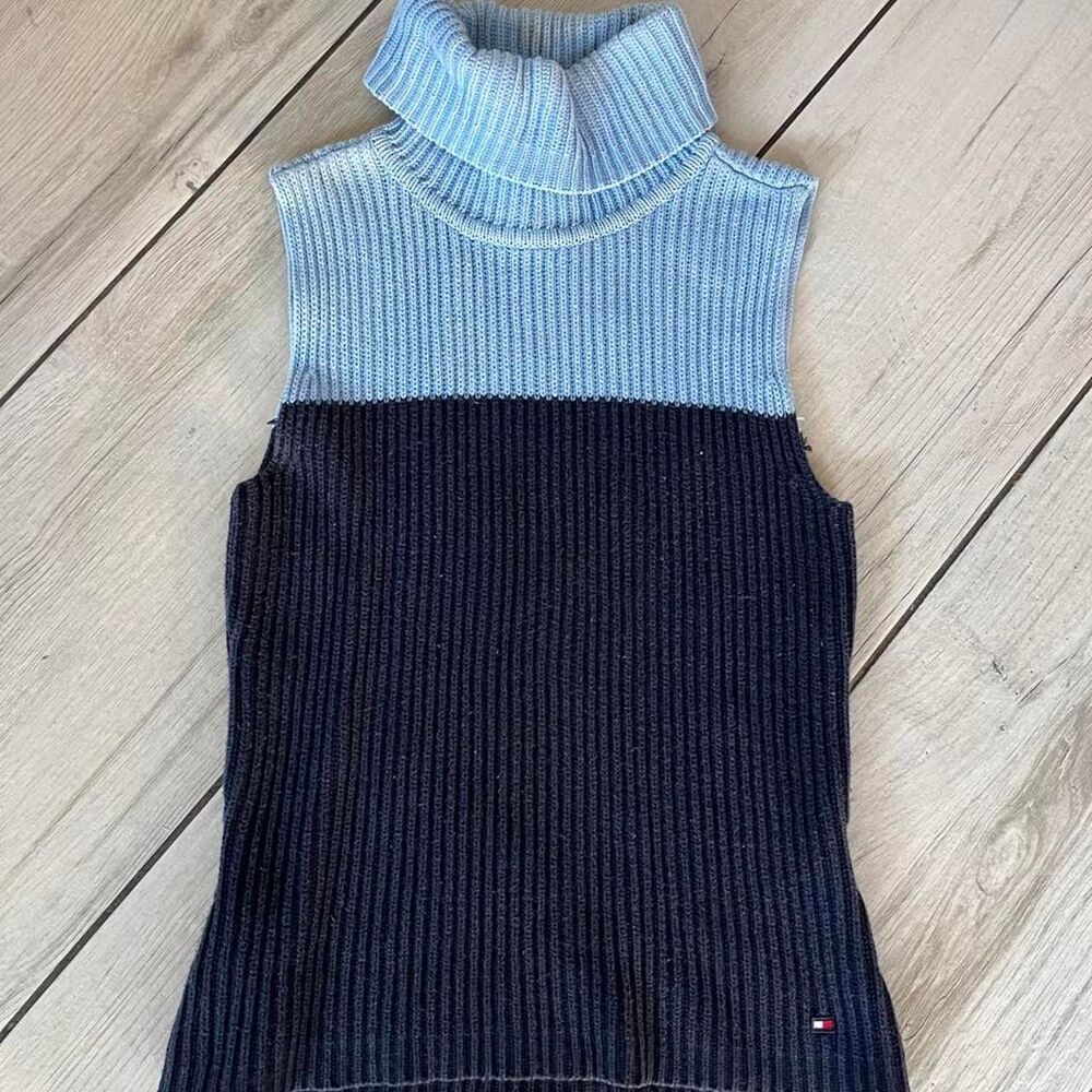 Tommy-hilfiger Women's Blue and Navy Vest